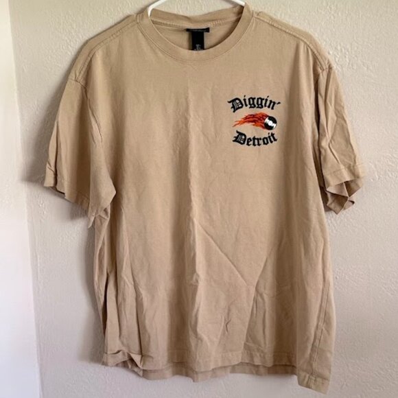 Diggin’ Detroit Tee (Size L, Tan) - Picture 1 of 4